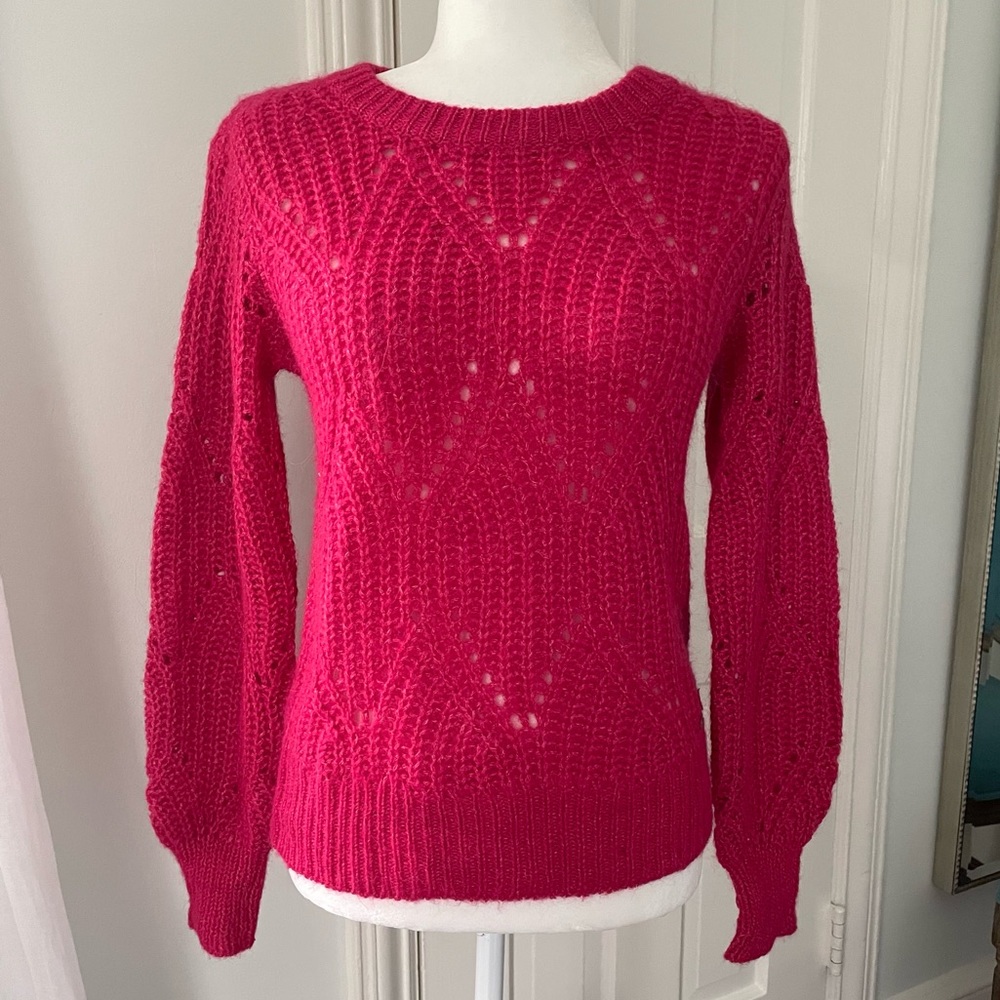 New Abercrombie & Fitch Raspberry Sweater - image 1